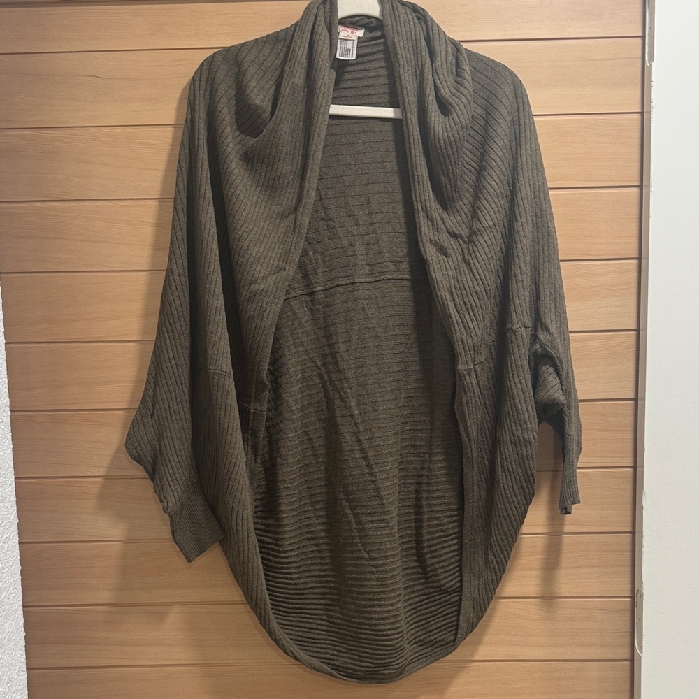 Mossimo Supply Co. Hunter Green lightweight ribbed Sweater